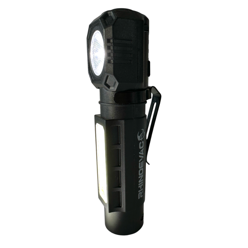 Lampe coudée LED RHINOLIGHT porte radio pompier FIREFIGHTER MEDIC LIGHT